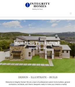 Home Builder website
